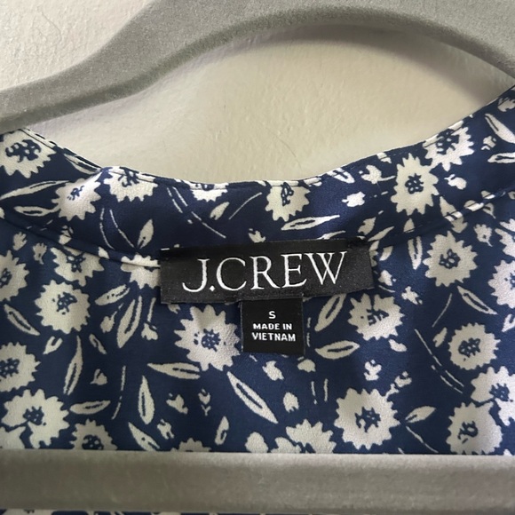 J.crew floral ruffled blouse small - Picture 3 of 5